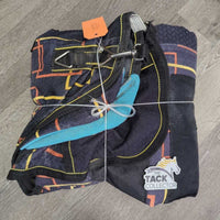 Lt Winter Blanket, 2 legs *gc, wpf, dirt, hair, repairs, mnr film, faded, snags, threads, glue
