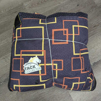Lt Winter Blanket, 2 legs *gc, wpf, dirt, hair, repairs, mnr film, faded, snags, threads, glue
