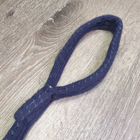 Thick Padded Lunge Line, Loop Handle *gc/fair, rubs, frays, hairy, popped edges, knots, faded?
