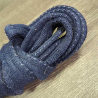 Thick Padded Lunge Line, Loop Handle *gc/fair, rubs, frays, hairy, popped edges, knots, faded?
