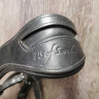 "Jump Off" Monocrown Bridle, bling, snap *gc, clean, repair, scuffs, missing bling, replaced & chewed keepers
