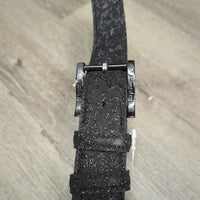 Flower Design Leather Belt, Buckle, Keeper *like new
