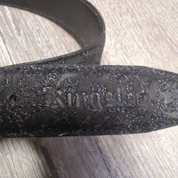 Flower Design Leather Belt, Buckle, Keeper *like new
