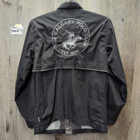 Light Jacket, Zipper "Calgary Polo Club" *gc, older, mnr threads & faded
