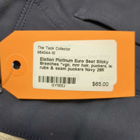 Euro Seat Sticky Breeches *vgc, mnr hair, puckers, leg rubs & seam puckers
