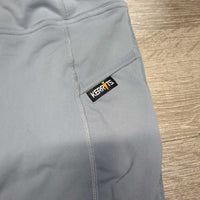 Full Seat Sticky Riding Tight Breeches, Pull On *gc, seam rubs & frays, snags, rubs, pills, dry stickies
