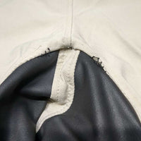 Full Seat Breeches *gc, seams: puckers, unstitched, discolored
