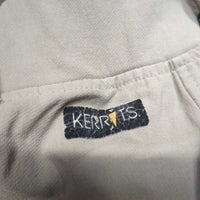 Full Seat Breeches *gc, seams: puckers, unstitched, discolored
