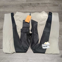 Full Seat Breeches *gc, seams: puckers, unstitched, discolored

