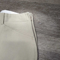 Hvy Side Zip Breeches *xc, mnr seam puckers, older
