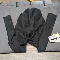 Full Seat Breeches *gc, seam puckers, puckers, stains, faded, stretched legs
