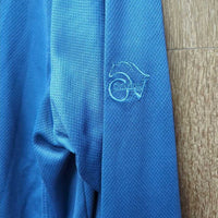 LS Sun Shirt, 1/3 Zip Up, Mesh Pits *xc

