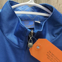 LS Sun Shirt, 1/3 Zip Up, Mesh Pits *xc
