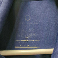 SS Polo Shirt, 1/4 Button Up *vgc/gc, peeling & cracking text
