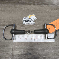 Thick Rubber D Ring Snaffle Bit *vgc, mnr dirt?residue
