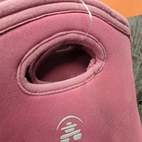 Med Lined Muck - Rubber Boots *gc, dirt, hair, faded, stains
