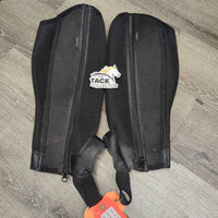 Mesh Half Chaps *vgc, clean, mnr dirt?dust & hair
