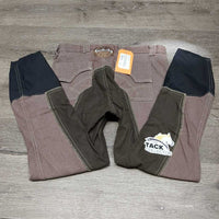 Full Seat Breeches *gc, puckers, pulled seat seams, seam rubs & threads, older?
