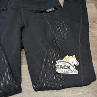 Fleece Lined Winter Breeches, Pull On, Zipper Pocket *gc, shrunk?, wavy seams, hairy, rubs, frays, snags, older?
