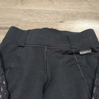 Fleece Lined Winter Breeches, Pull On, Zipper Pocket *gc, shrunk?, wavy seams, hairy, rubs, frays, snags, older?
