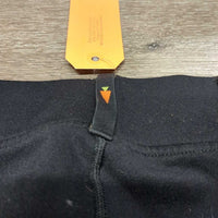 Fleece Lined Winter Breeches, Pull On, Zipper Pocket *gc, shrunk?, wavy seams, hairy, rubs, frays, snags, older?

