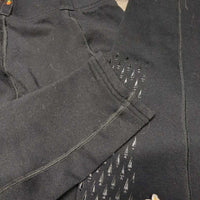 Fleece Lined Winter Breeches, Pull On, Zipper Pocket *gc, shrunk?, wavy seams, hairy, rubs, frays, snags, older?
