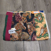 Thin Double Sided Quilt Blanket *gc, mnr faded
