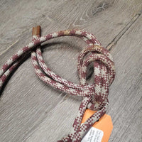 Stiff Nylon Rope Halter *gc, rubs, stains, dirt, frays
