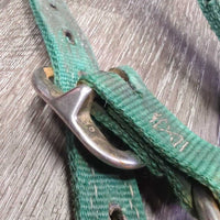 v.Thick Nylon Halter, spring snap *gc/fair, rusty, frayed/torn edges & holes, stains
