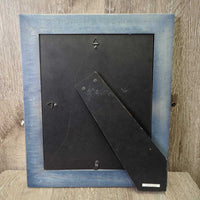 Chestnut Hunter Horse, Hvy Wood & Metal Edge Frame *gc, scratches, water damage, edge rubs
