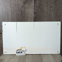 Glass Team Roping Decor Hot Plate?Cutting Board *gc/fair, scratches/scrapes, taped, film, stains, chipped/peeled edges
