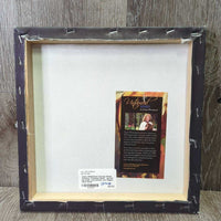 Diane Whitehead Canvas Horse Painting "Untamed Spirit" *gc/fair, No base, v.scratches, torn edges
