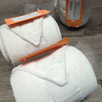 4 Fleece Polos *gc, clean, hairy, clumpy, edge rubs
