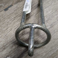 Stall Mount Metal Bucket Holder *gc, stains, rust, scrapes, oxidized
