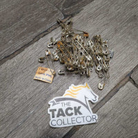 Assorted Safety Pins *gc/fair, rusty
