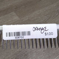 Metal Mane Thinning Comb *vgc, mnr dirt, hair
