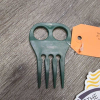 Thick Plastic Braiding Comb Guide *gc, dirt, stains, rubs, faded
