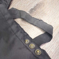 Hvy Winter Riding Pants, 2 elastics *gc/fair, rubbed, thin & peeling seat, faded, rubs, pills, stretched foot & waist elastics, older
