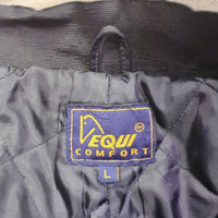 Hvy Winter Riding Pants, 2 elastics *gc/fair, rubbed, thin & peeling seat, faded, rubs, pills, stretched foot & waist elastics, older
