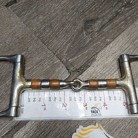 Cherry Roller D Ring Bit *gc, dirty, scratches, chews, stiff rollers
