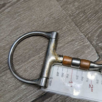 Cherry Roller D Ring Bit *gc, dirty, scratches, chews, stiff rollers
