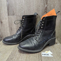 Paddock Boots, laces *vgc, clean, v.deep dented toes, mnr inner rubs & hair
