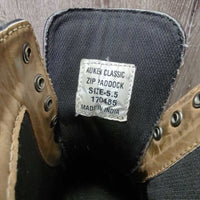 Paddock Boots, laces *vgc, clean, v.deep dented toes, mnr inner rubs & hair
