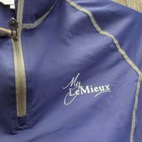LS Base Layer Shirt, 1/4 Zip up *vgc/xc, v.mnr seam rubs & puckers
