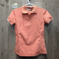 JUNIORS SS Polo Shirt, 1/4 Zip Up *vgc, mark?stains, rubs, pills
