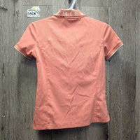 JUNIORS SS Polo Shirt, 1/4 Zip Up *vgc, mark?stains, rubs, pills
