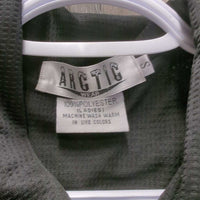 SS Polo Shirt, 1/4 Button Up "Alberta South" *vgc, mnr dusty & hair
