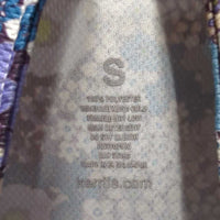 SS Light Shirt, 1/2 Zip Up *gc, seam rubs/fray, older?
