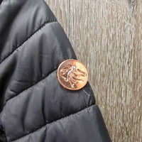 Puffy Jacket, zipper *gc, clean, edge rubs, snags & pills
