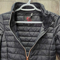 Puffy Jacket, zipper *gc, clean, edge rubs, snags & pills
